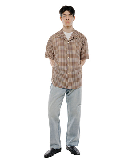 lost & found Auralee Auralee Selvedge Faded Light Denim Wide Pants Light Indigo