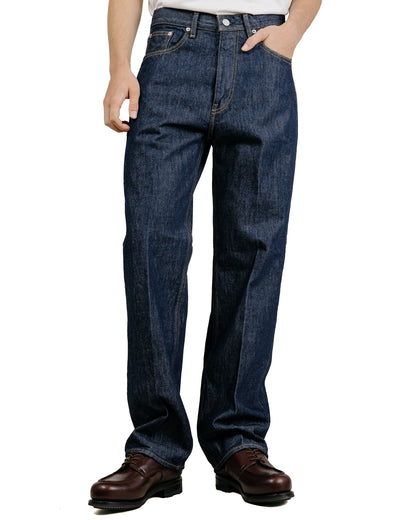 Auralee Hard Twist Denim Wide Pants Indigo