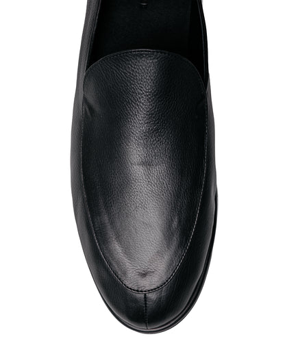 lost & found Auralee Auralee Soft Leather Loafers Black
