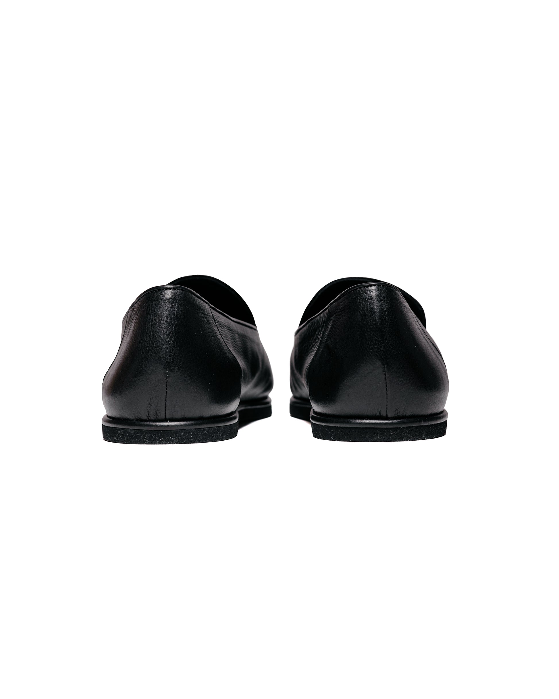 lost & found Auralee Auralee Soft Leather Loafers Black