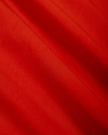 lost & found Auralee Auralee Super Fine Cotton Lawn Shirt Red
