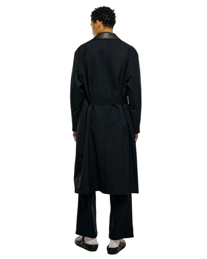 lost & found Auralee Auralee Wool Max Canvas Coat Black