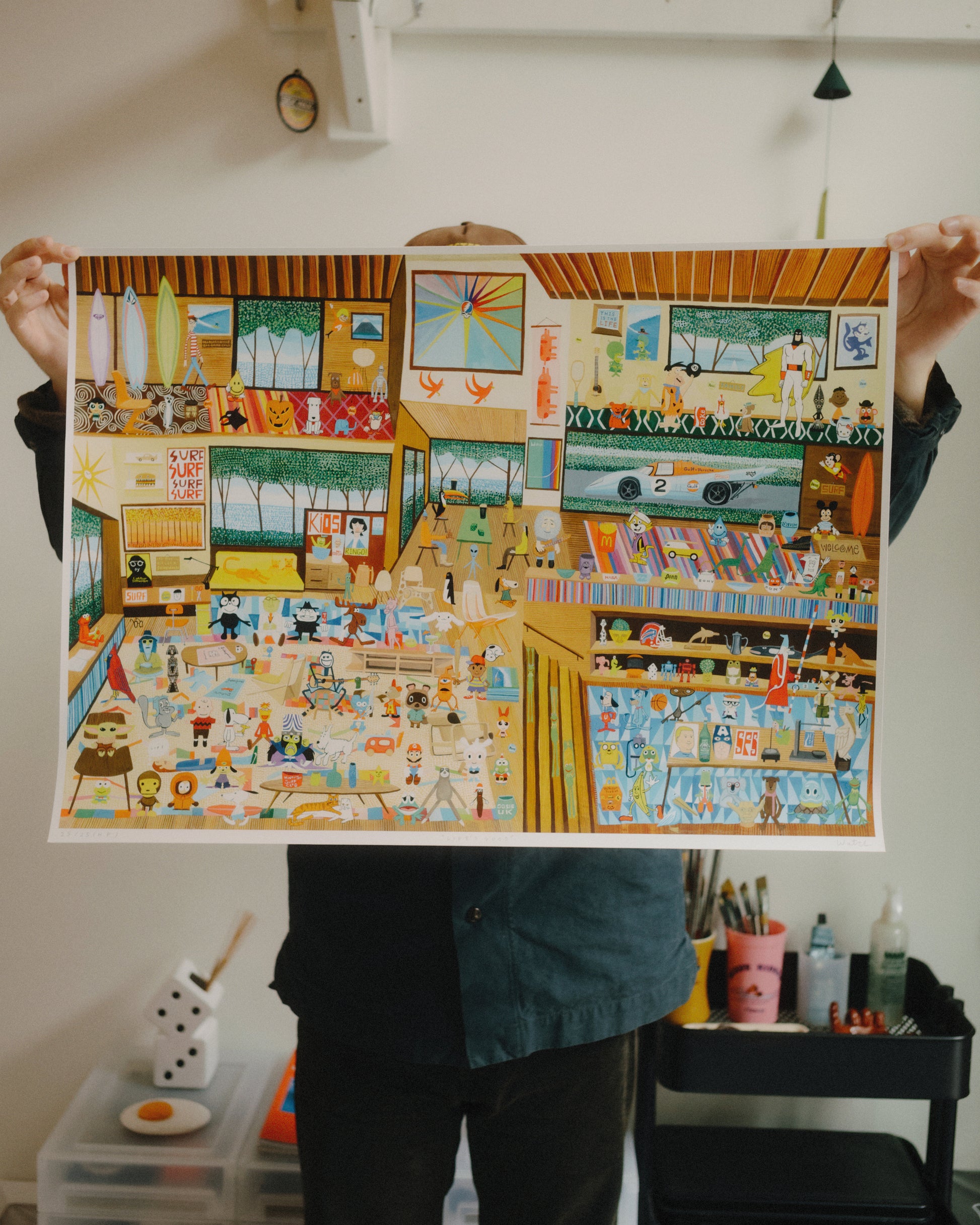 lost & found Lost & Found Andrew Watch / Lost & Found "Life's Good" Print