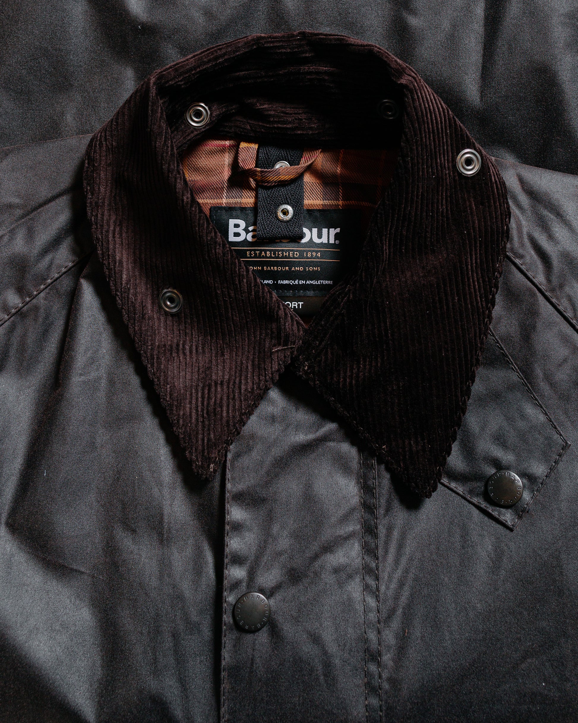 lost & found Barbour Barbour Beaufort Wax Jacket Rustic