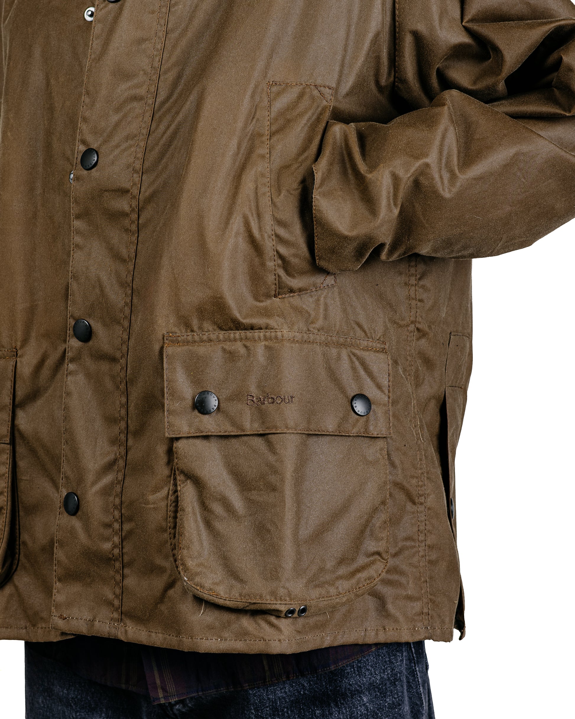 lost & found Barbour Barbour Bedale Wax Jacket Bark