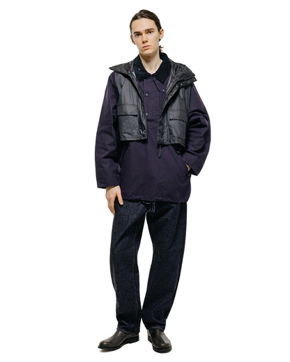 lost & found Barbour Barbour KAPTAIN SUNSHINE Transport Smock Casual Jacket Dark Indigo
