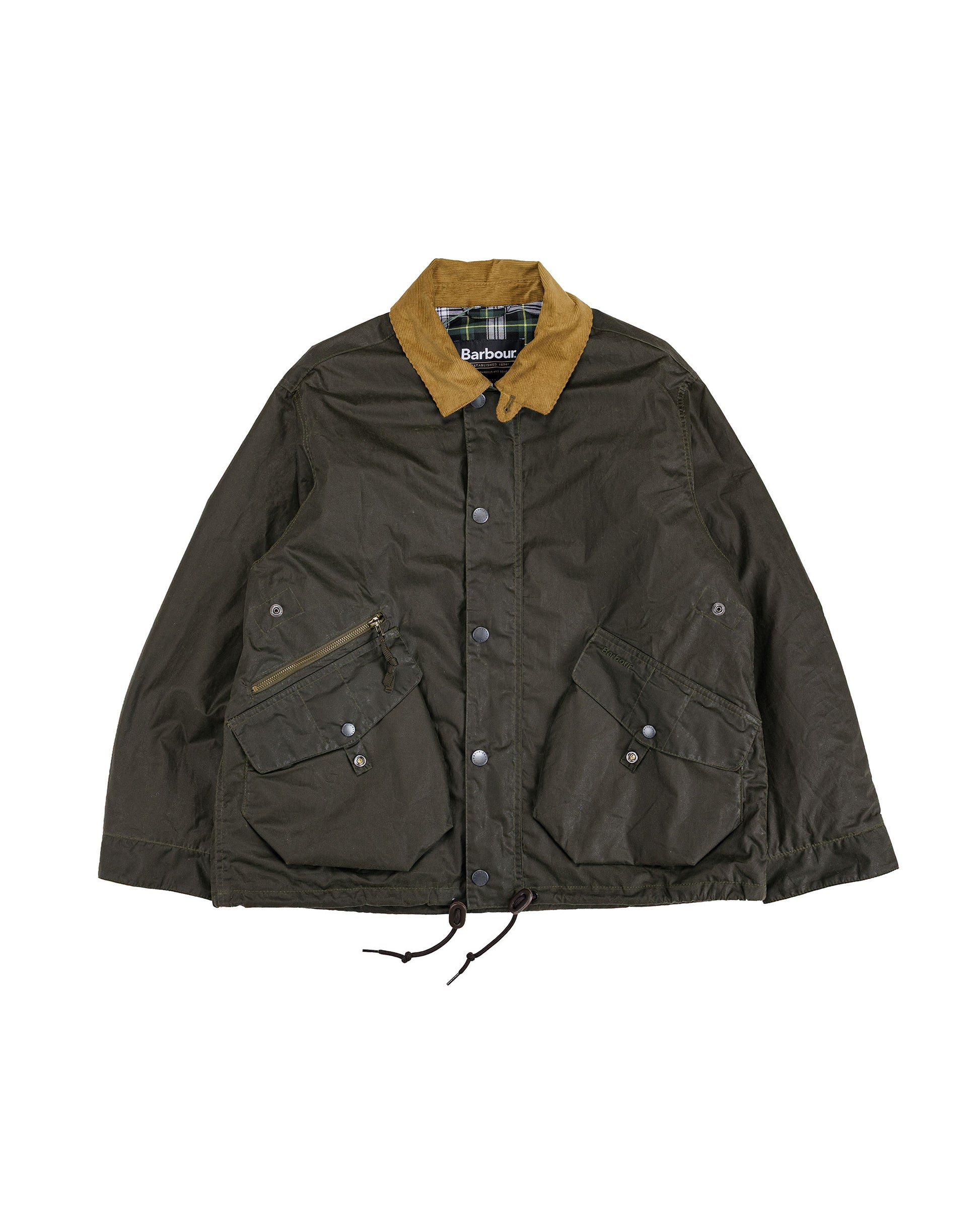 lost & found Barbour Barbour Modified Endurance Wax Jacket Archive Olive