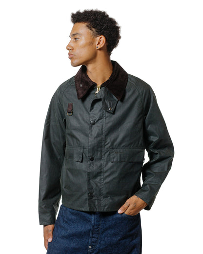 lost & found Barbour Barbour Spey Wax Jacket Sage