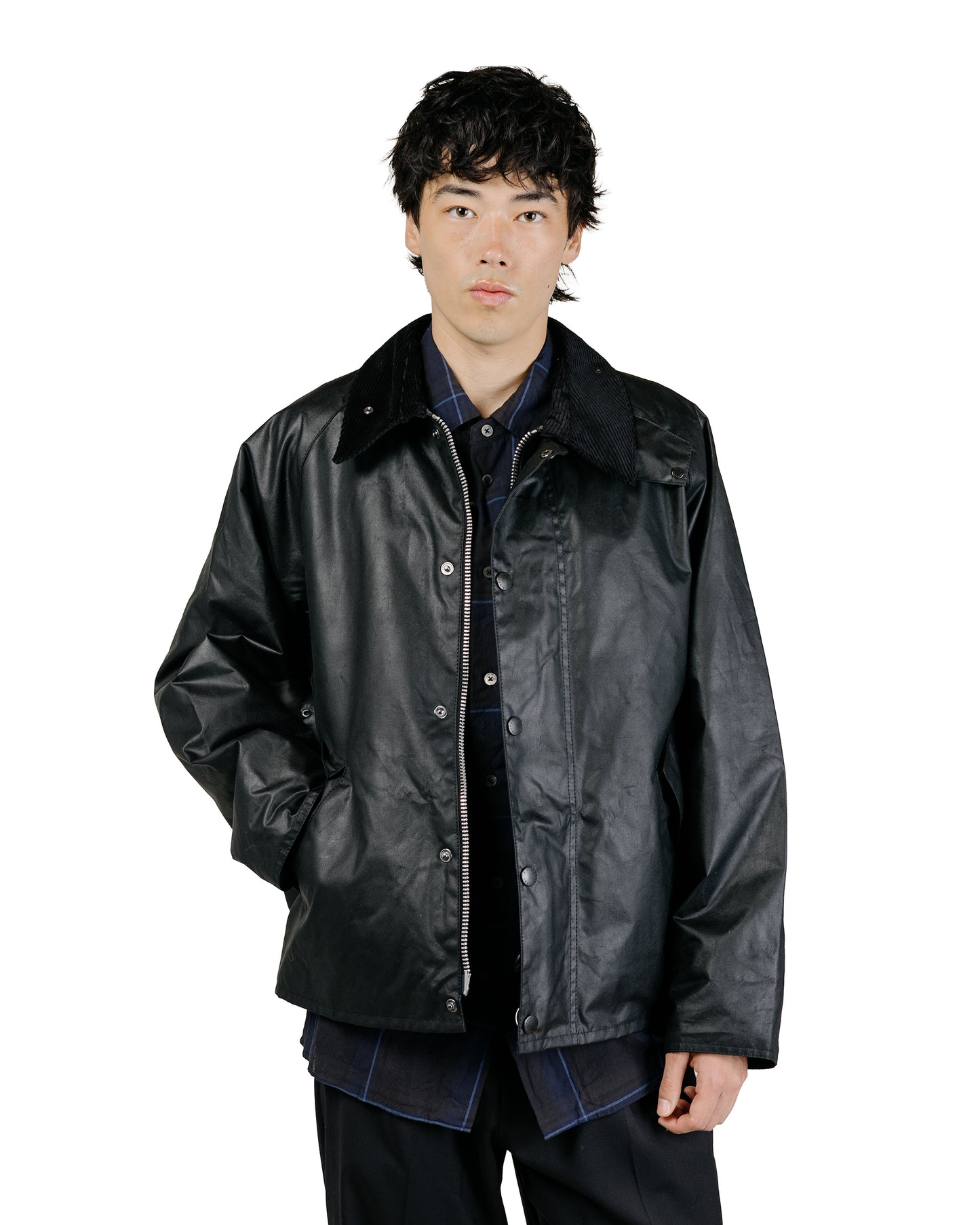 lost & found Barbour Barbour Transport Wax Jacket Black