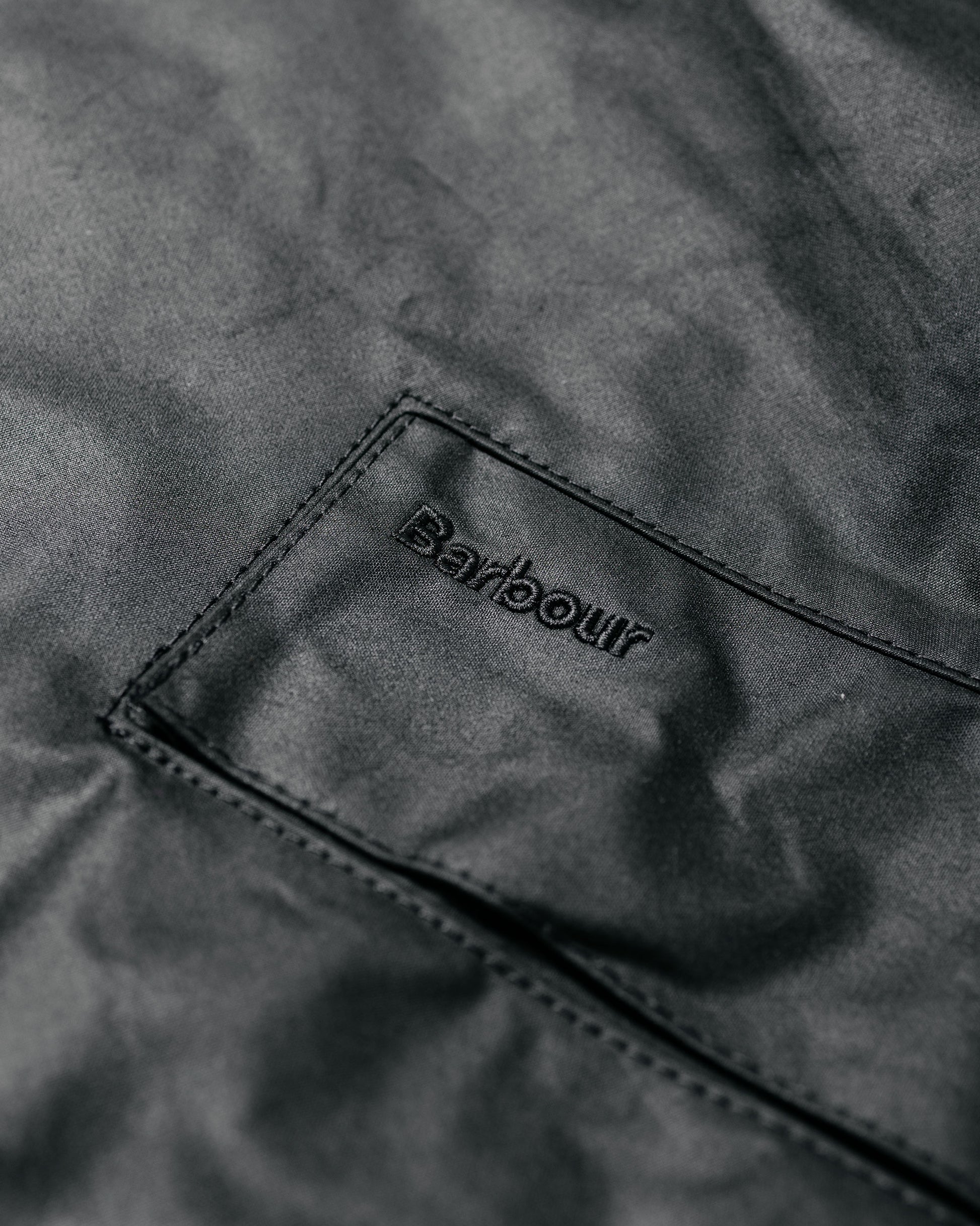 lost & found Barbour Barbour Transport Wax Jacket Black