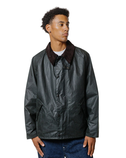 lost & found Barbour Barbour Transport Wax Jacket Sage