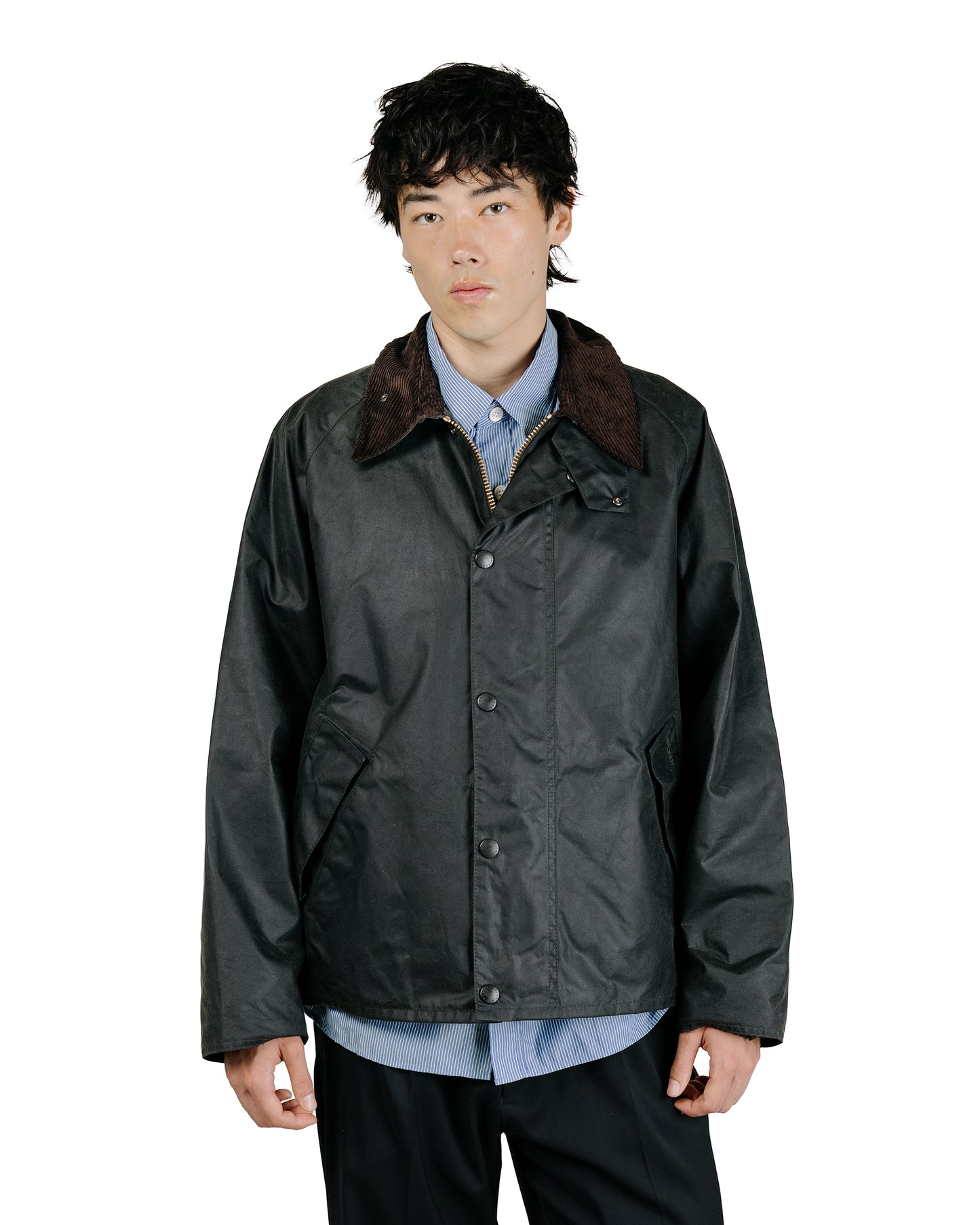 lost & found Barbour Barbour Transport Wax Jacket Sage