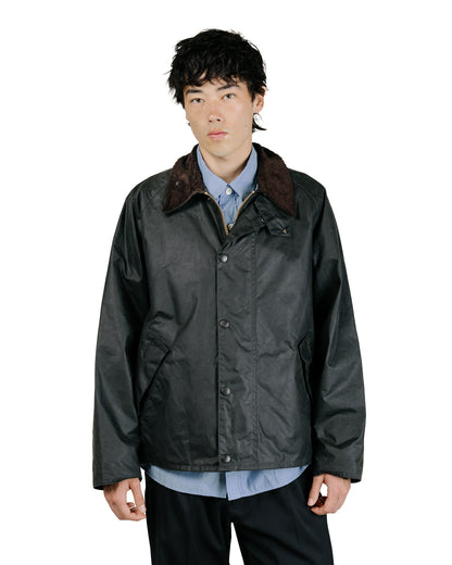 lost & found Barbour Barbour Transport Wax Jacket Sage