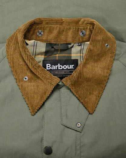 lost & found Barbour Barbour Transport Wax Jacket Light Moss