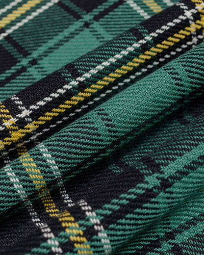 lost & found Bather Bather Algae Plaid Flannel Shirt