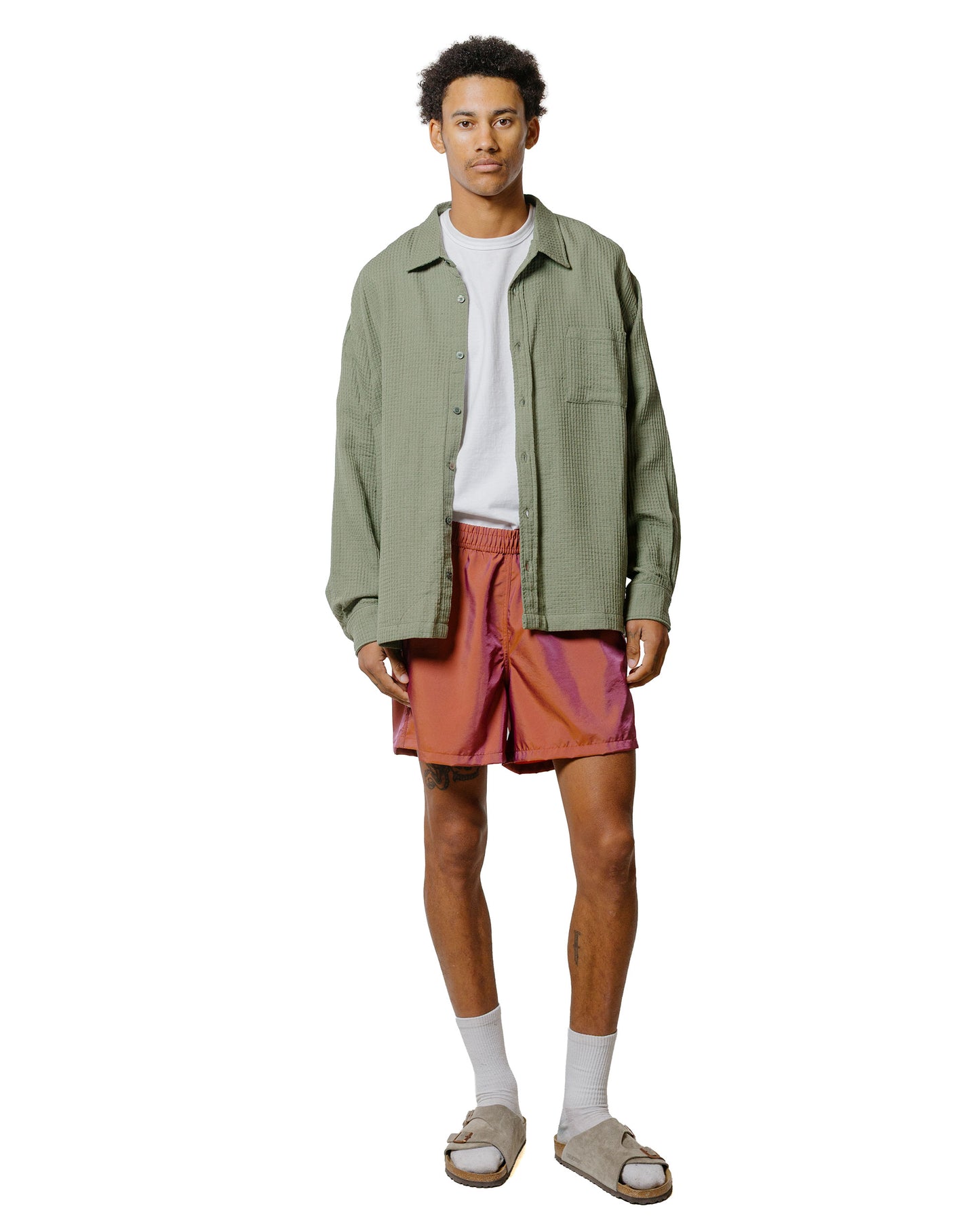 Bather Artichoke Waffle Leisure Shirt