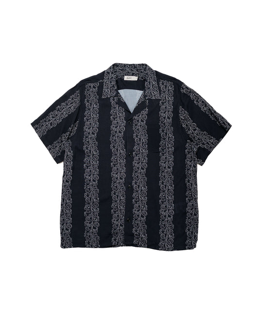 Bather Black Fiesta Camp Shirt