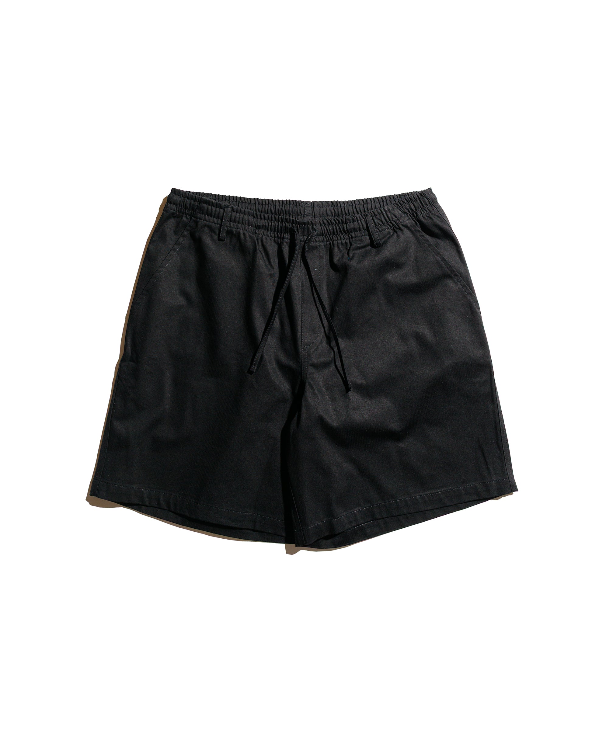 Bather Black Herringbone Leisure Short