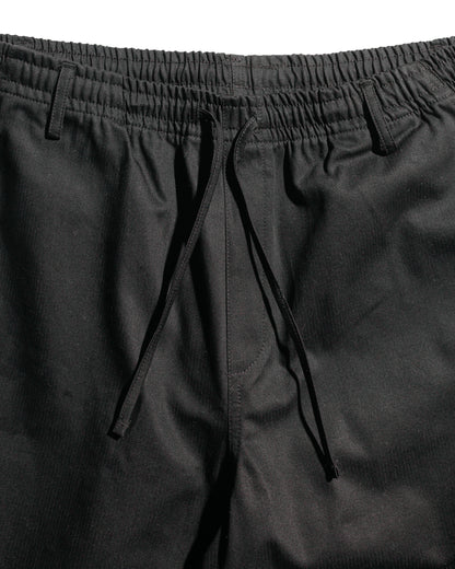 Bather Black Herringbone Leisure Short