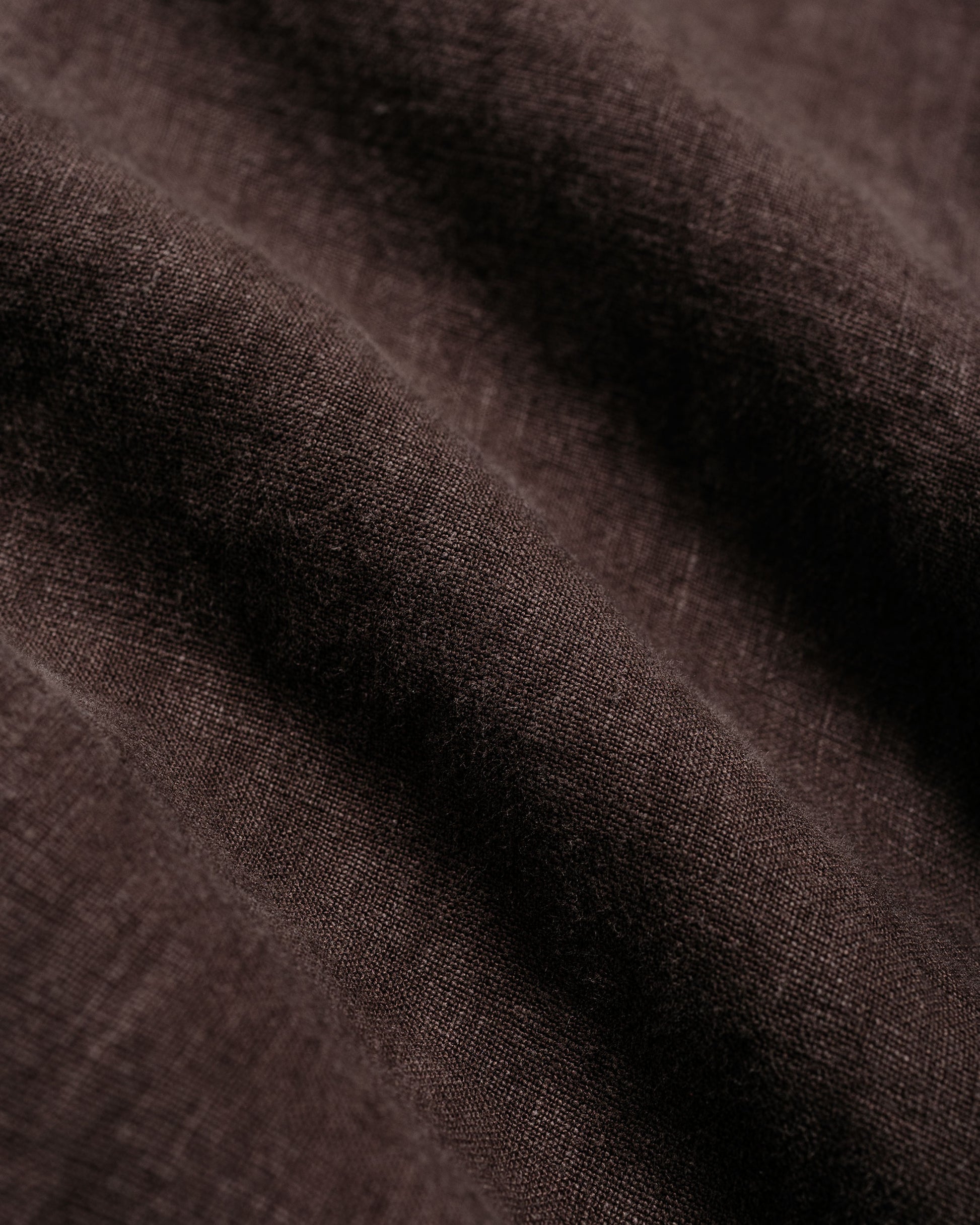 lost & found Bather Bather Espresso Linen Leisure Shirt