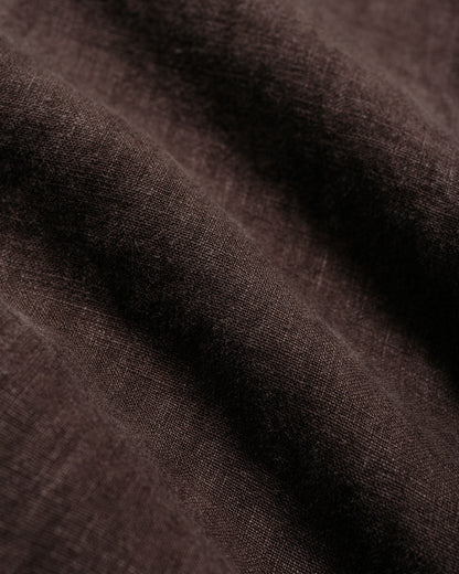 lost & found Bather Bather Espresso Linen Leisure Shirt