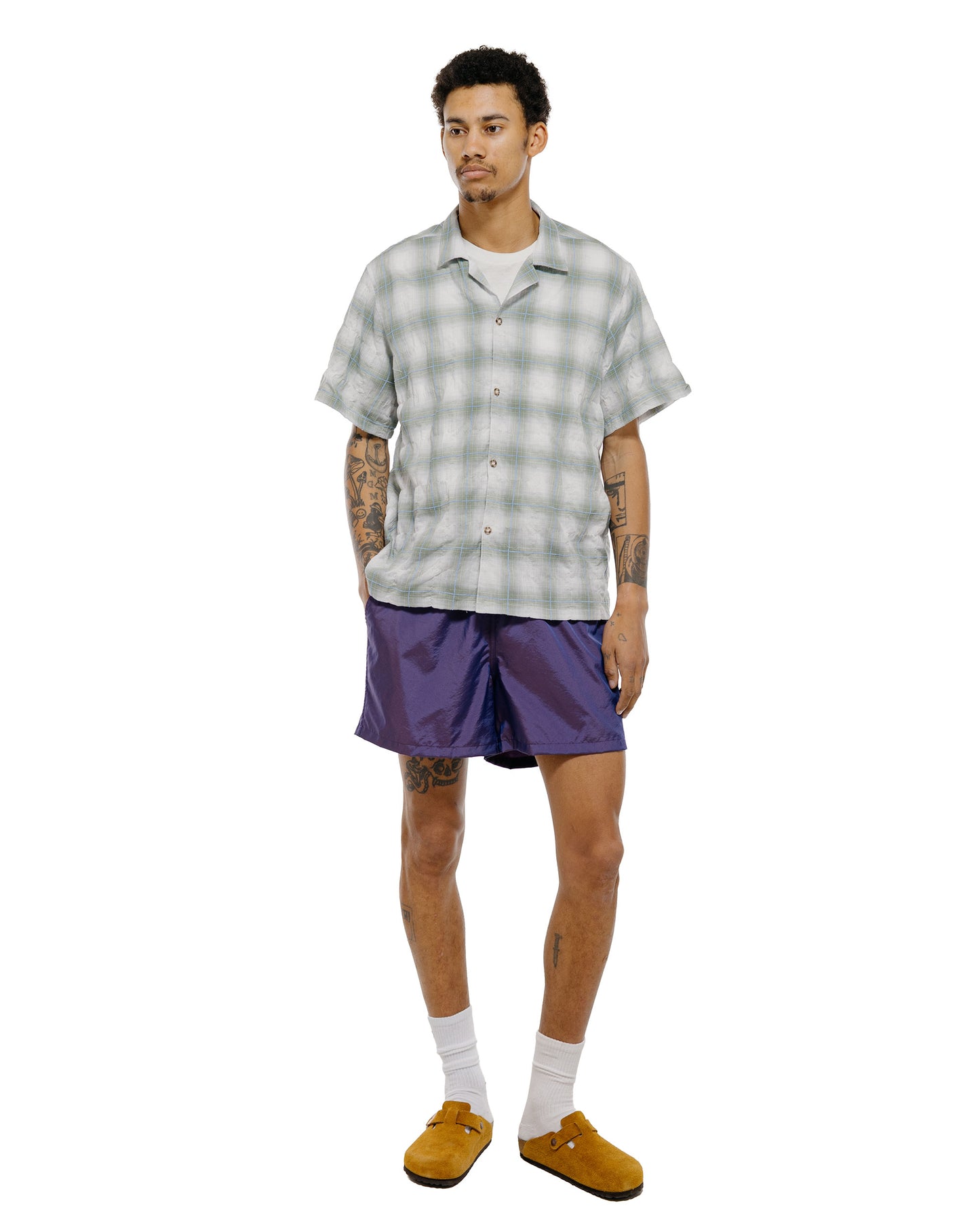 Bather Iridescent Grape Modern Trunk