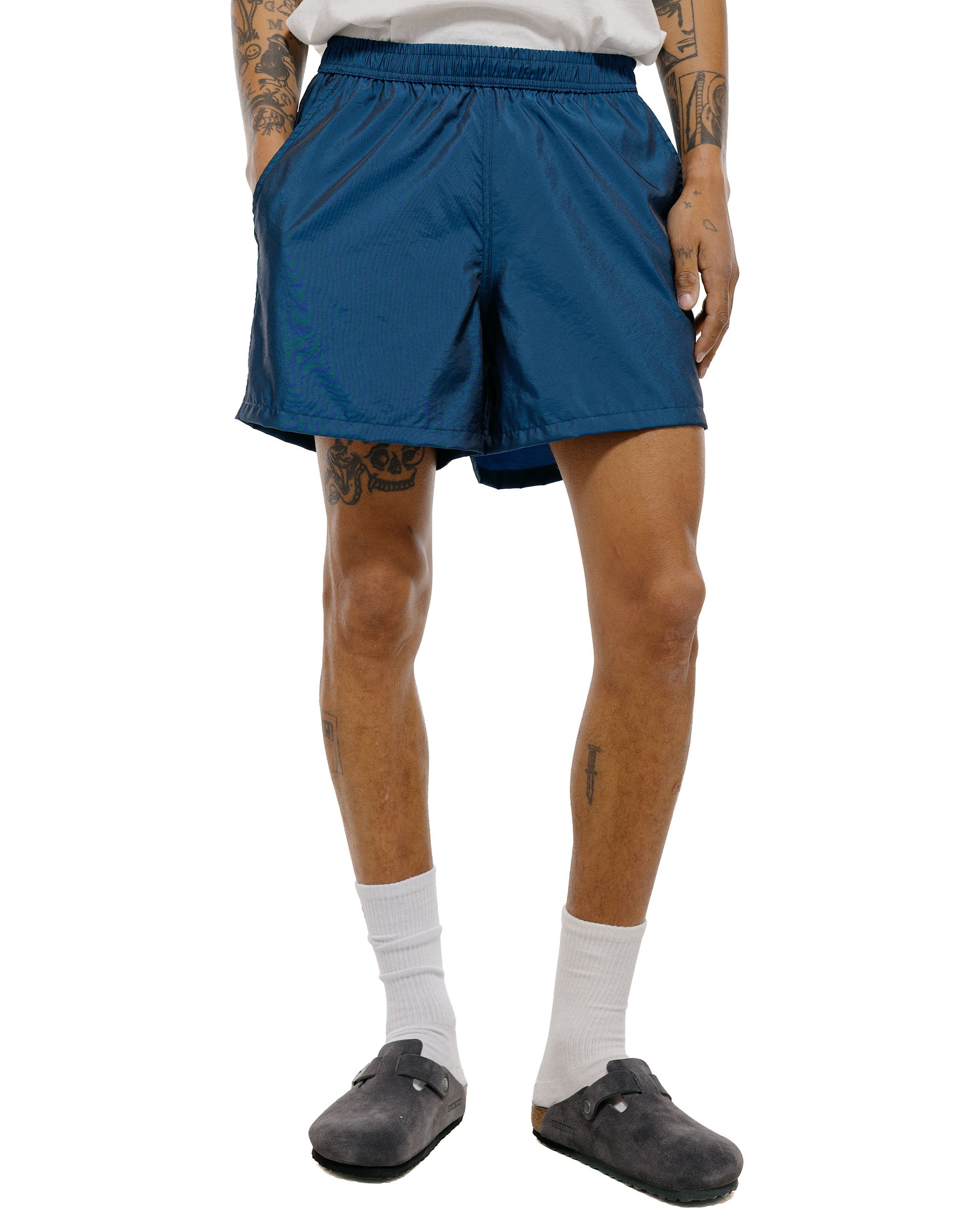 Bather Iridescent Sapphire Modern Trunk