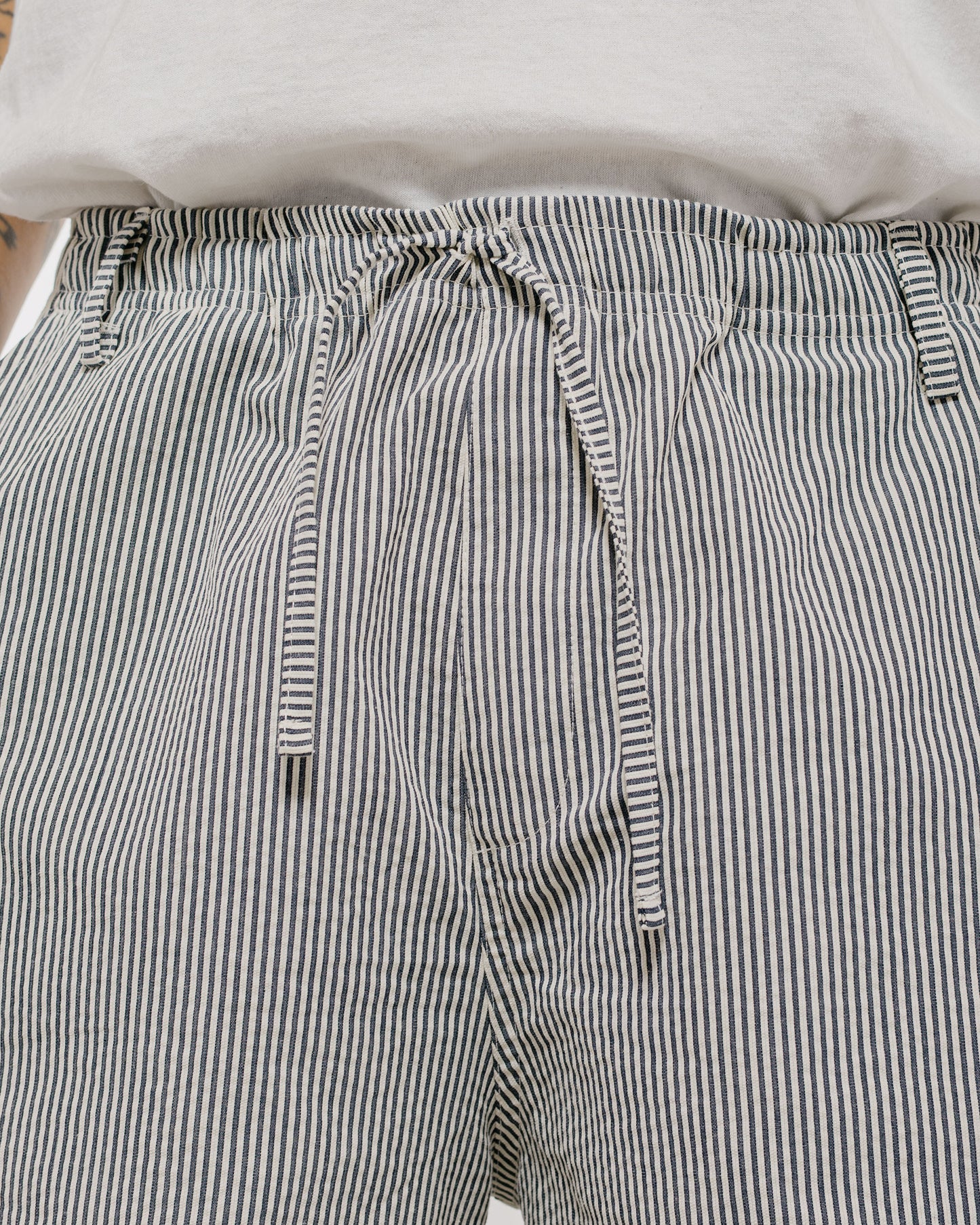 lost & found Bather Bather Navy Pinstripe Leisure Short