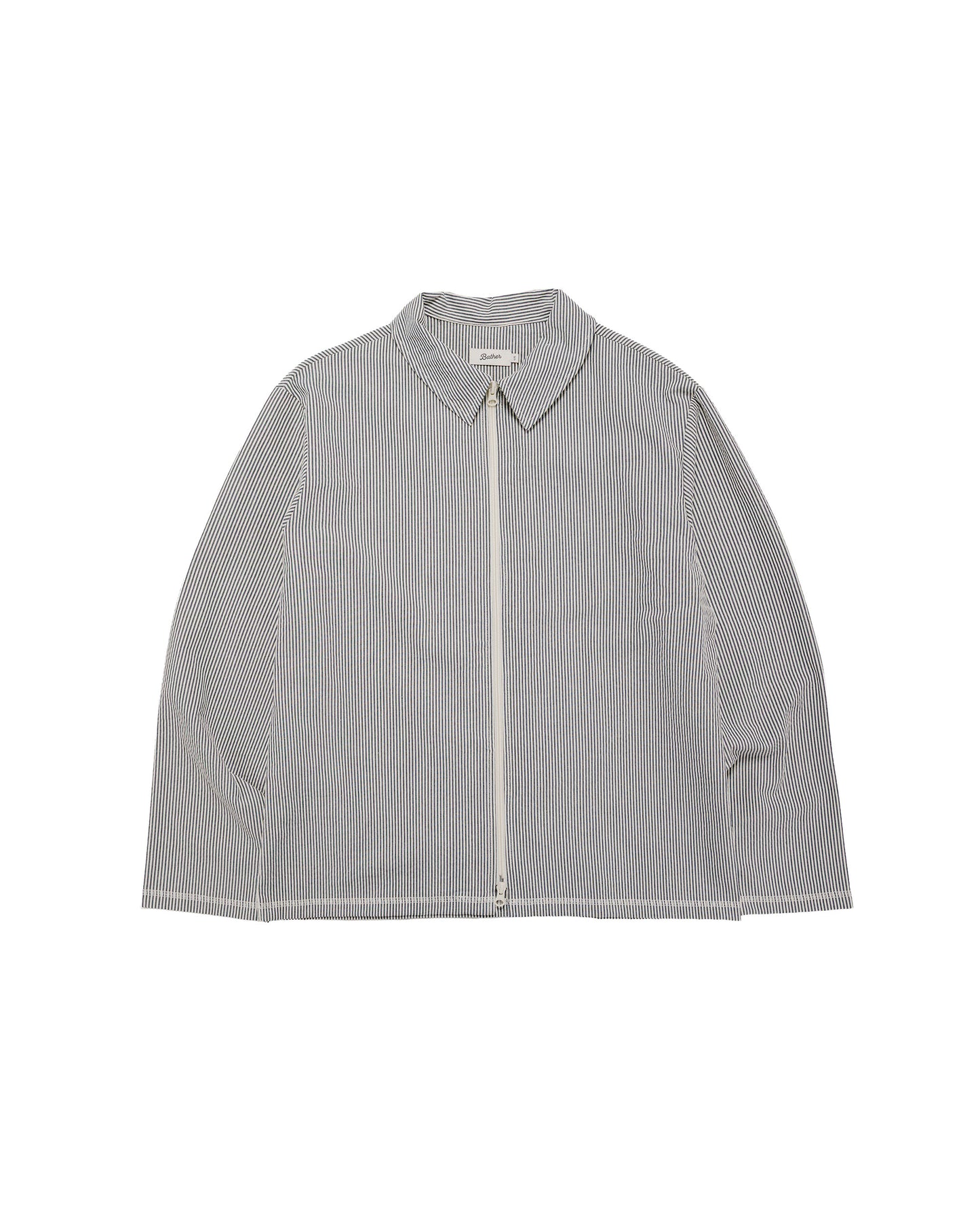 Bather Navy Pinstripe Tour Jacket