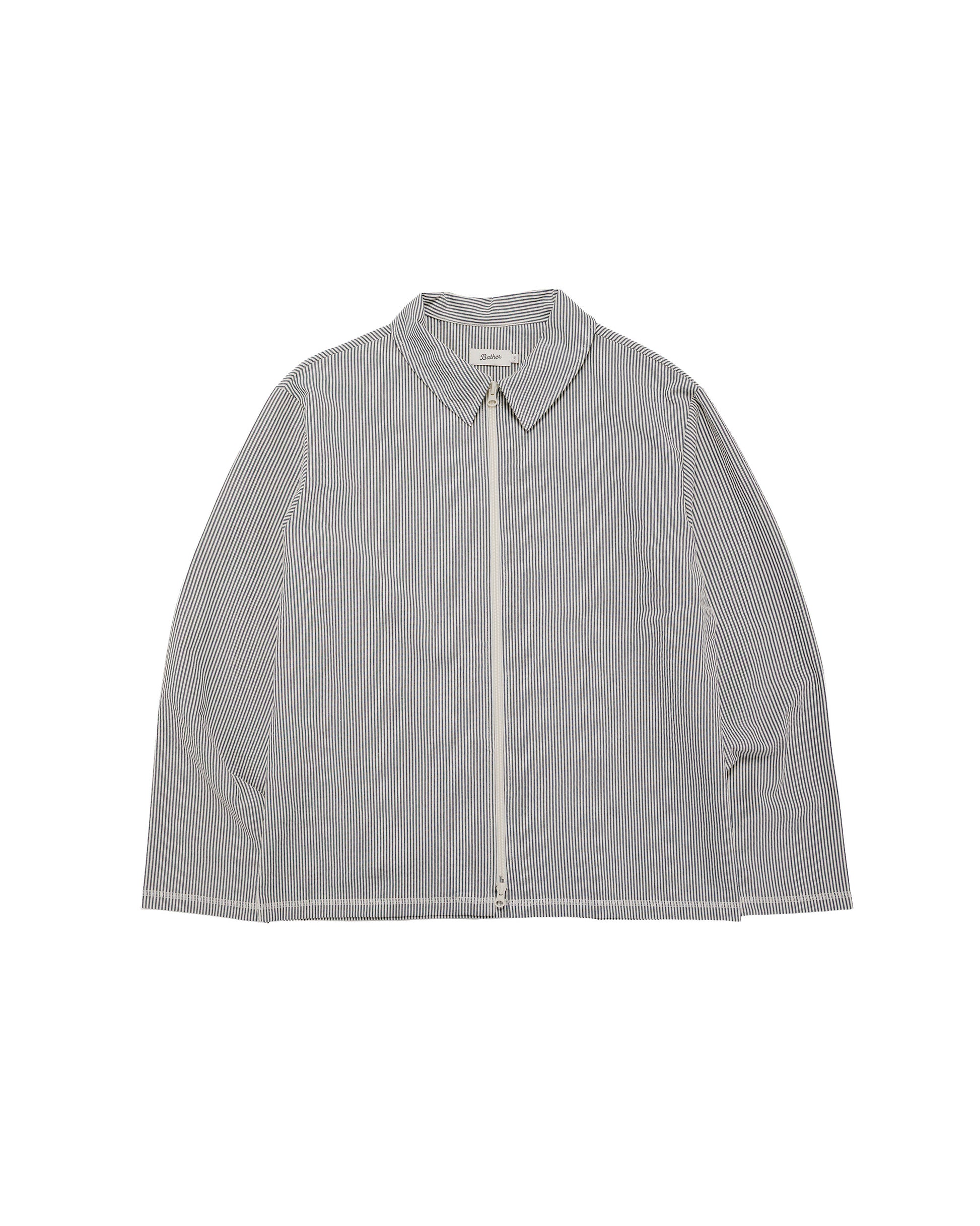Bather Navy Pinstripe Tour Jacket