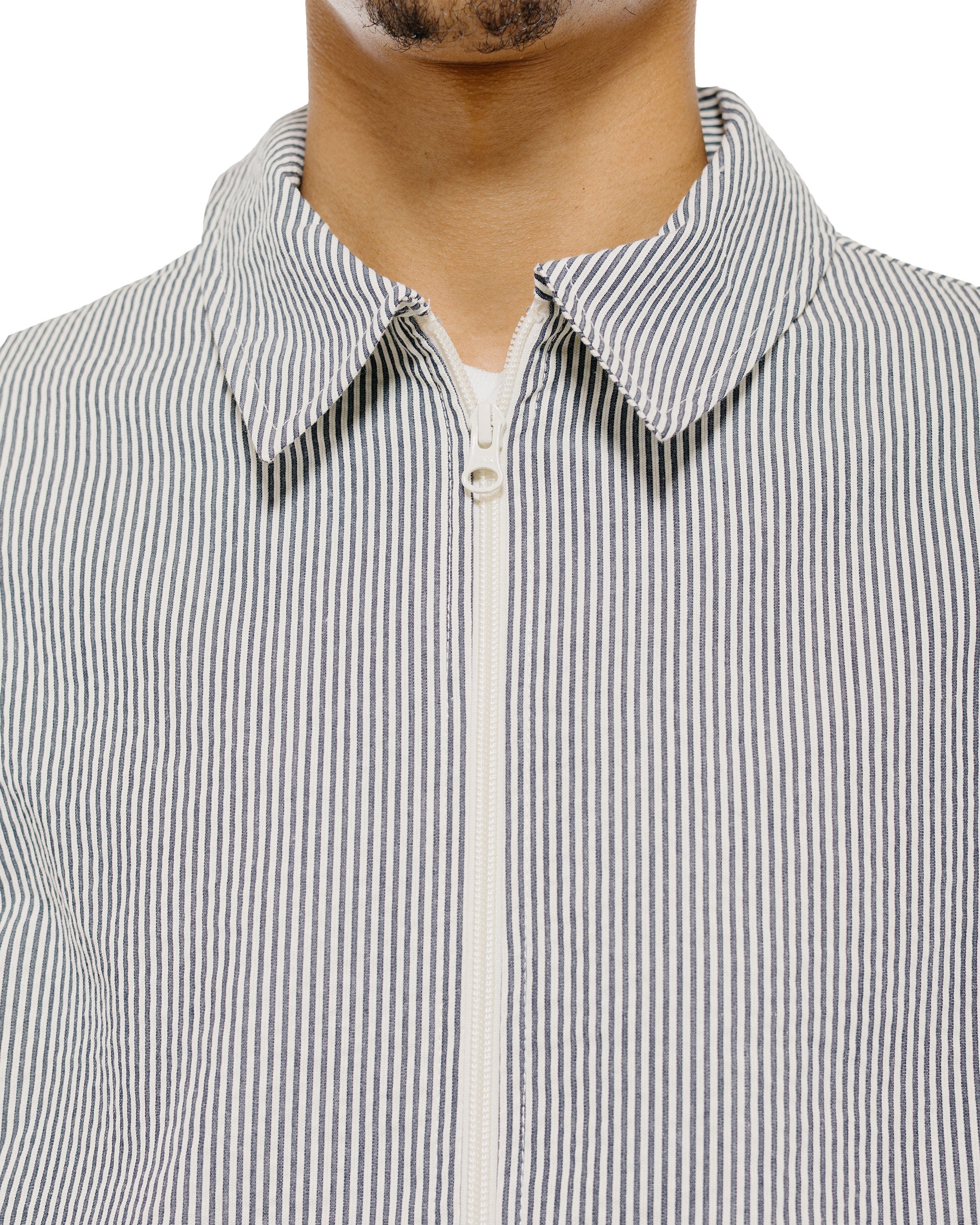 Bather Navy Pinstripe Tour Jacket