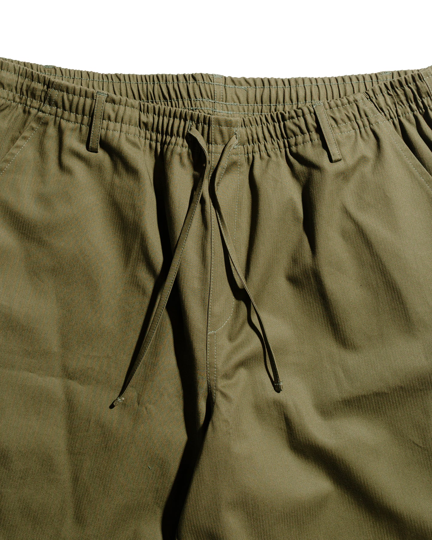 Bather Olive Herringbone Leisure Short