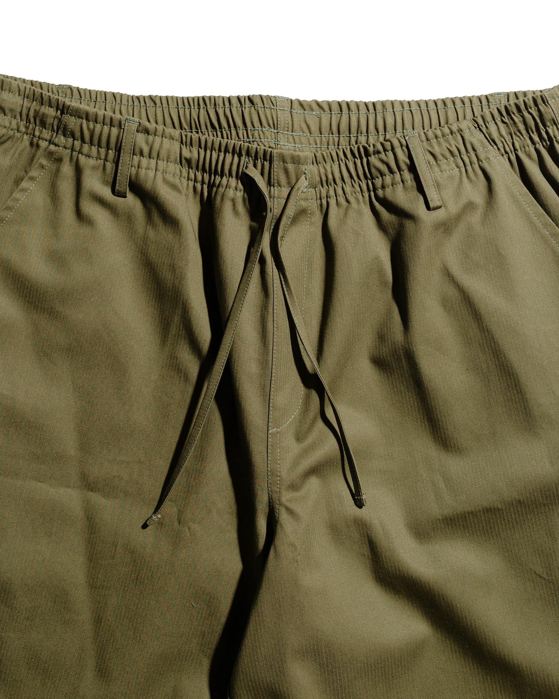 Bather Olive Herringbone Leisure Short