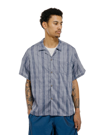 lost & found Bather Bather Rain Stripe Camp Shirt