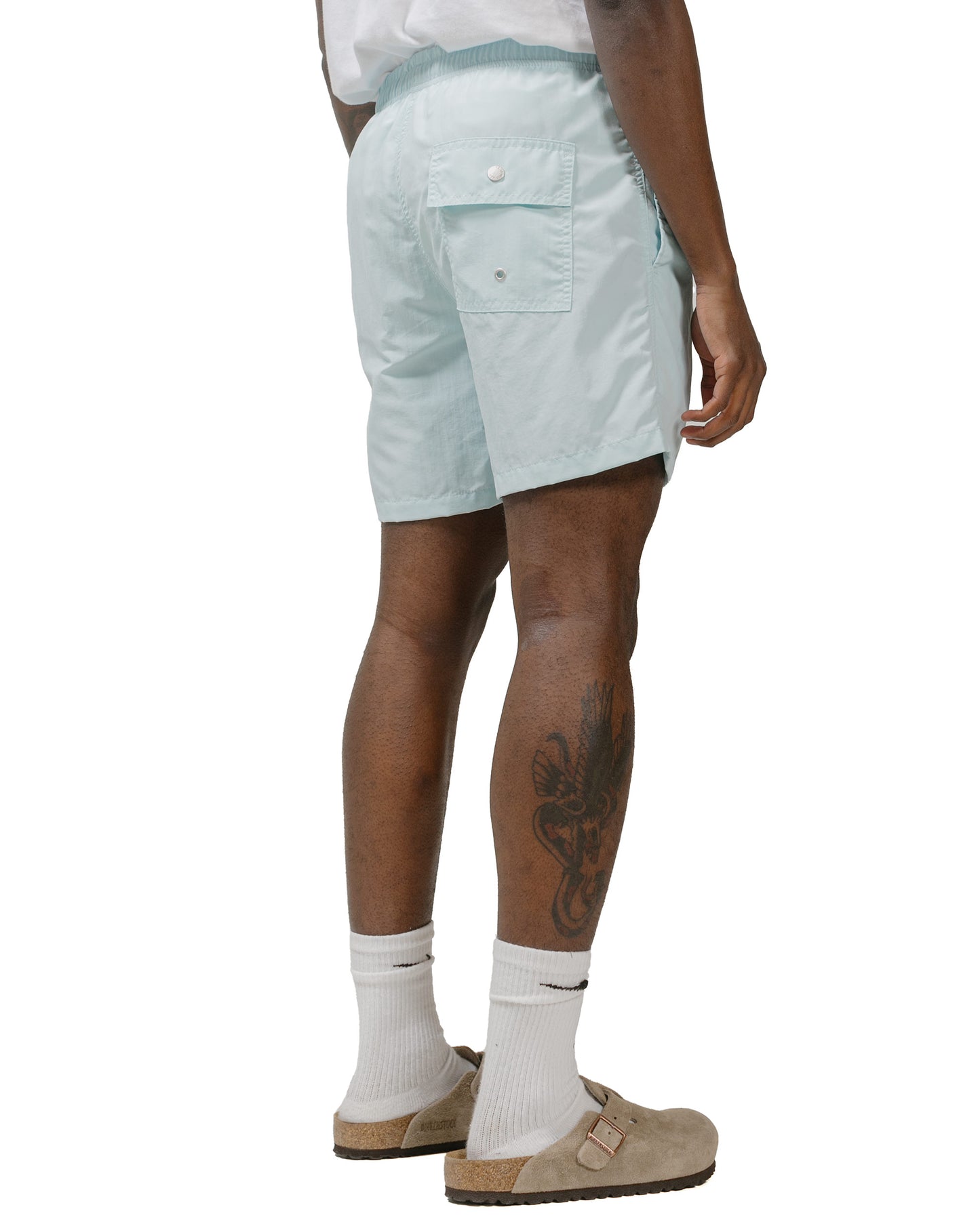 lost & found Bather Bather Solid Baby Blue Swim Trunk