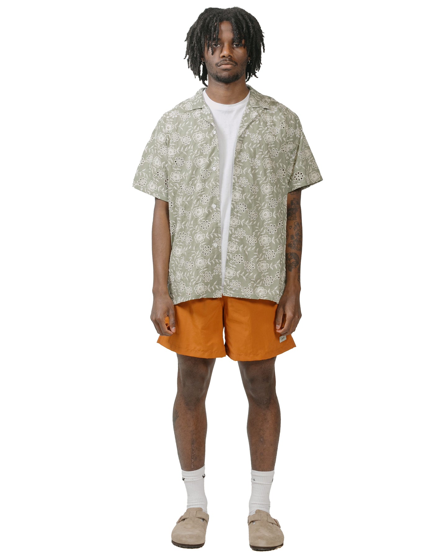 lost & found Bather Bather Solid Ginger Swim Trunk