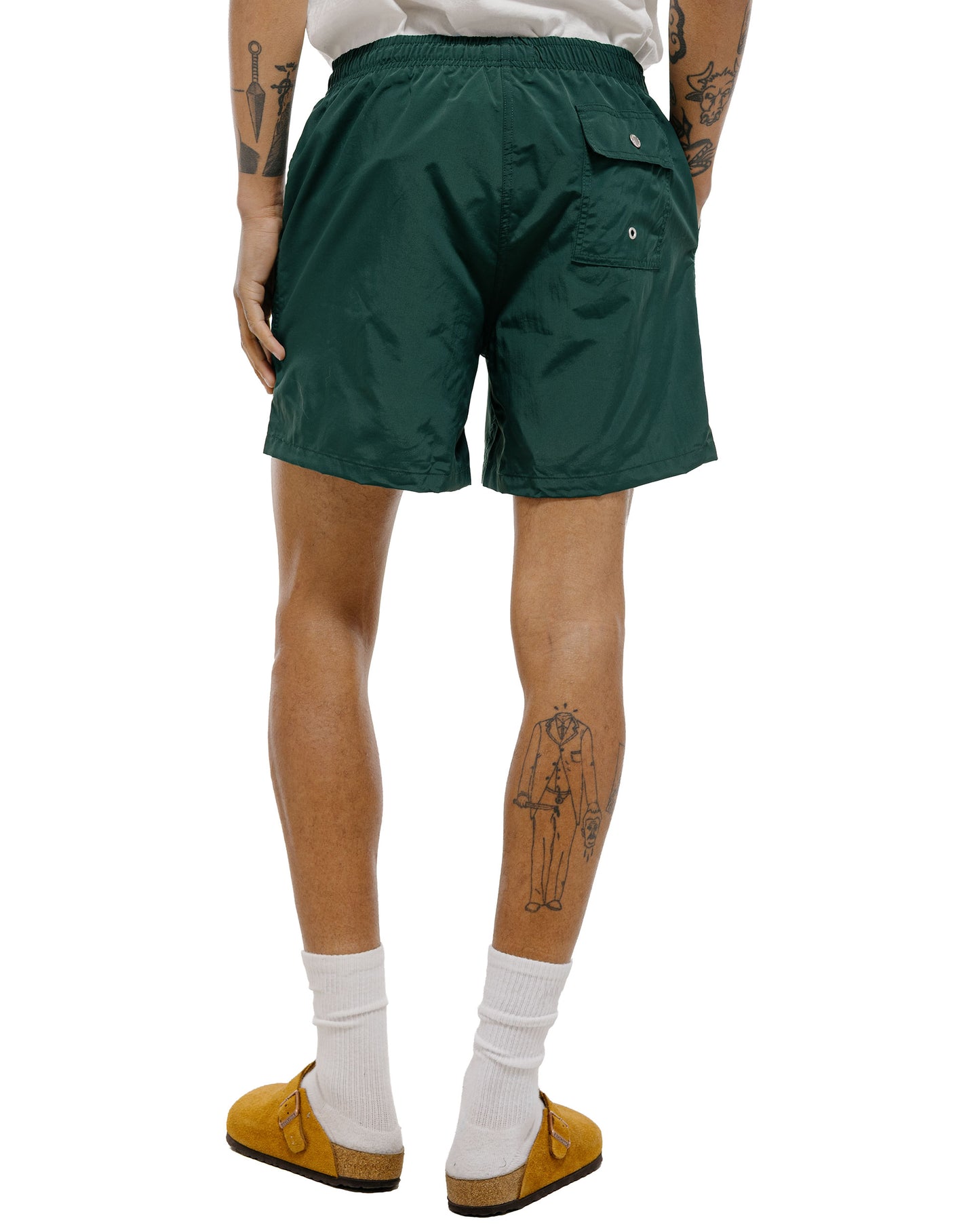 Bather Solid Pine Swim Trunk