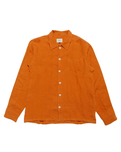 lost & found Bather Bather Squash Linen Leisure Shirt