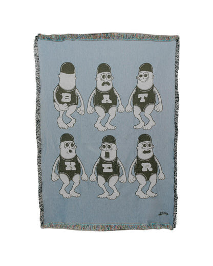 Bather Synchro Team Throw Blanket