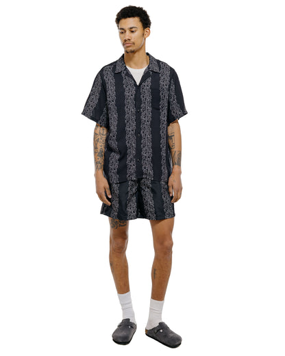 Bather Black Fiesta Camp Shirt