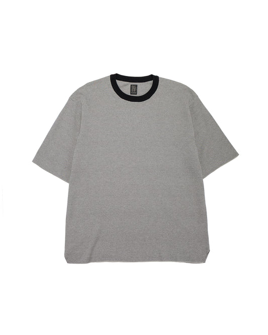 lost & found Batoner Batoner 32G Smooth Knit T-Shirt Ivory/Black