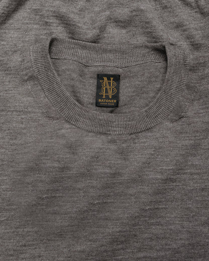 lost & found Batoner Batoner Choma Crew Neck S/S Greige