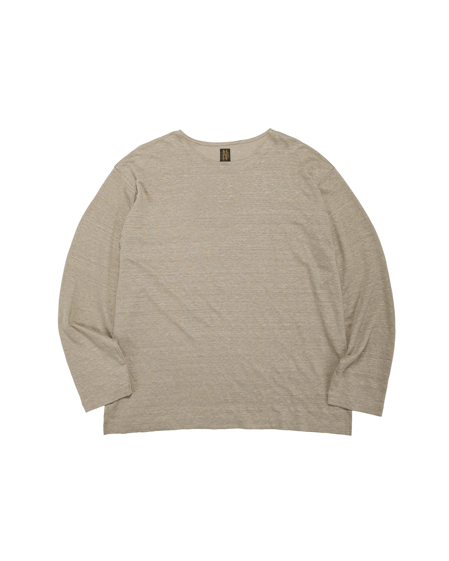 lost & found Batoner Batoner Normandy Linen Basque Shirt Taupe