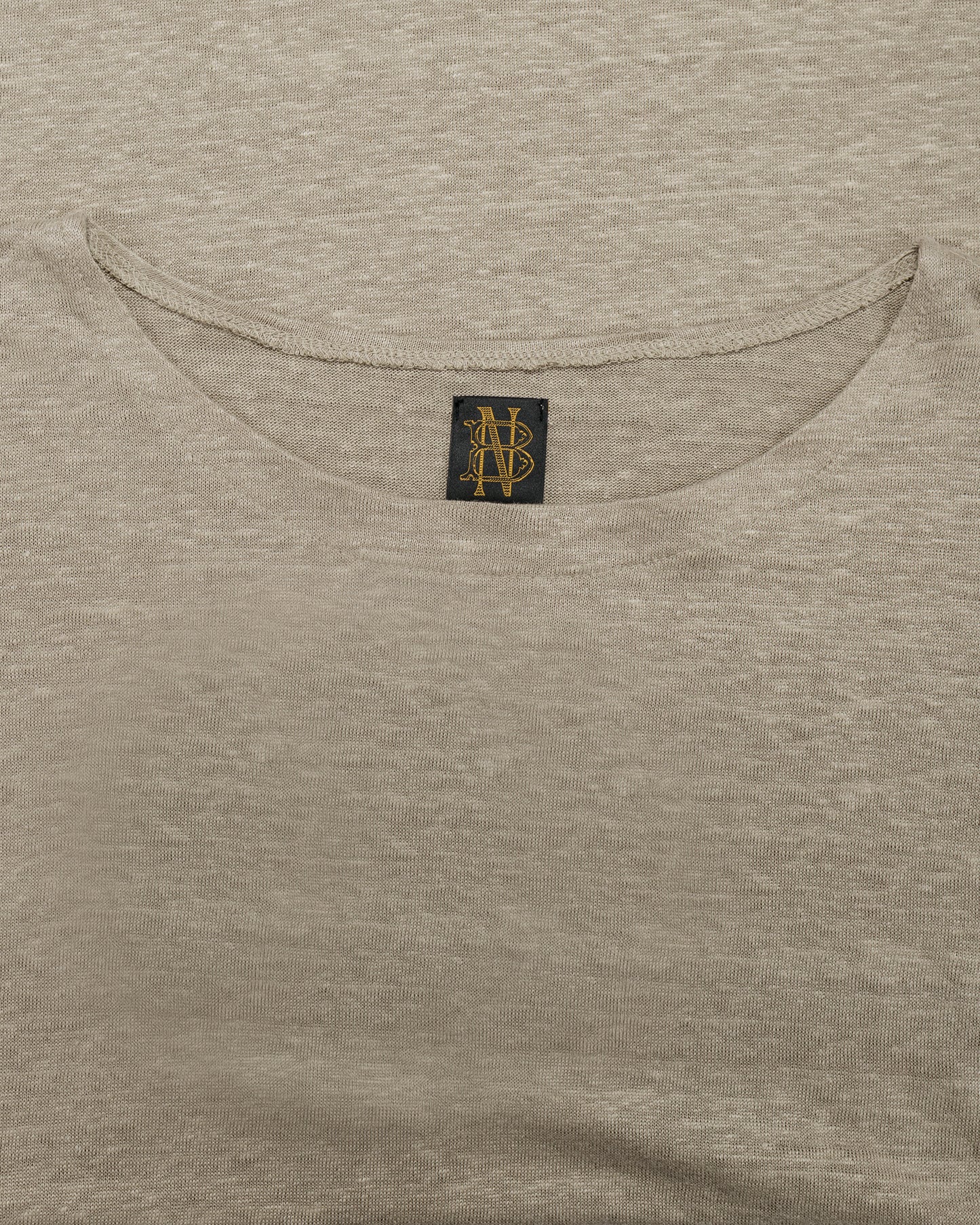 lost & found Batoner Batoner Normandy Linen Basque Shirt Taupe