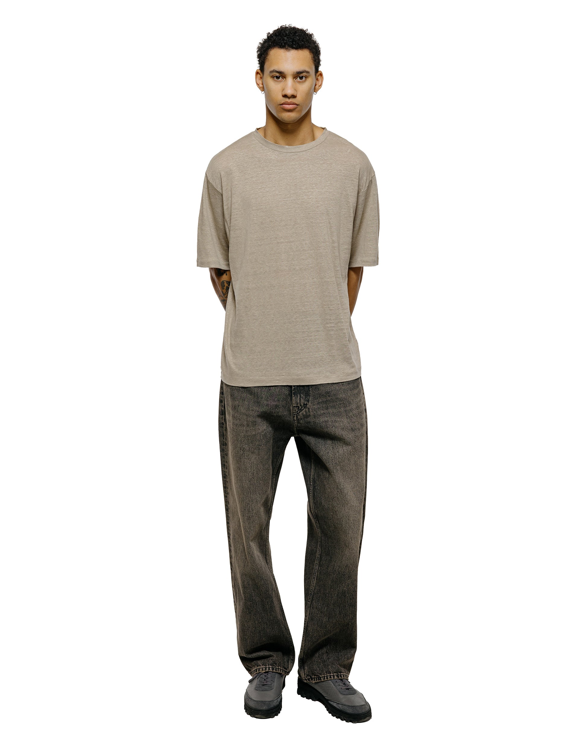 lost & found Batoner Batoner Normandy Linen T-Shirt Taupe