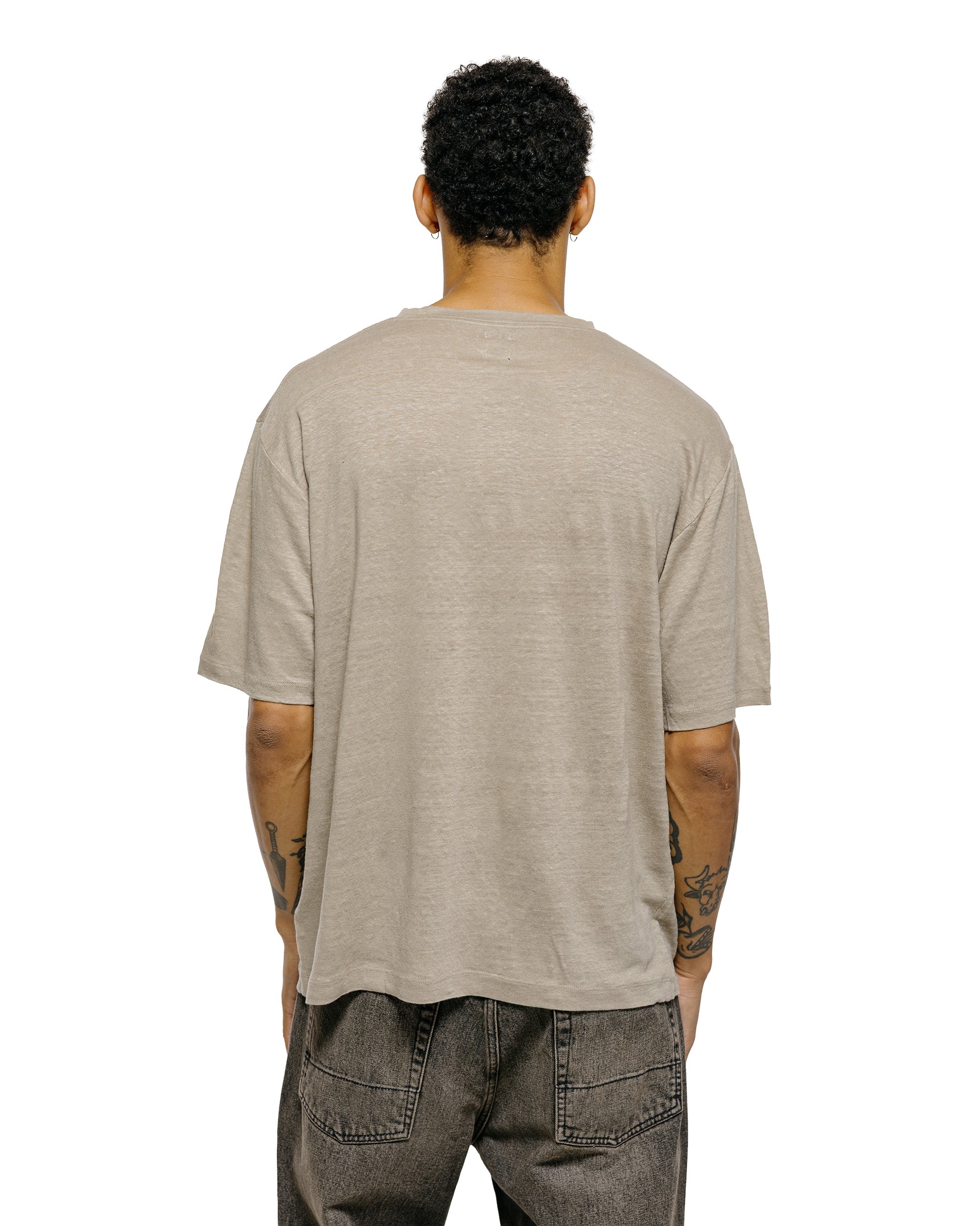 lost & found Batoner Batoner Normandy Linen T-Shirt Taupe
