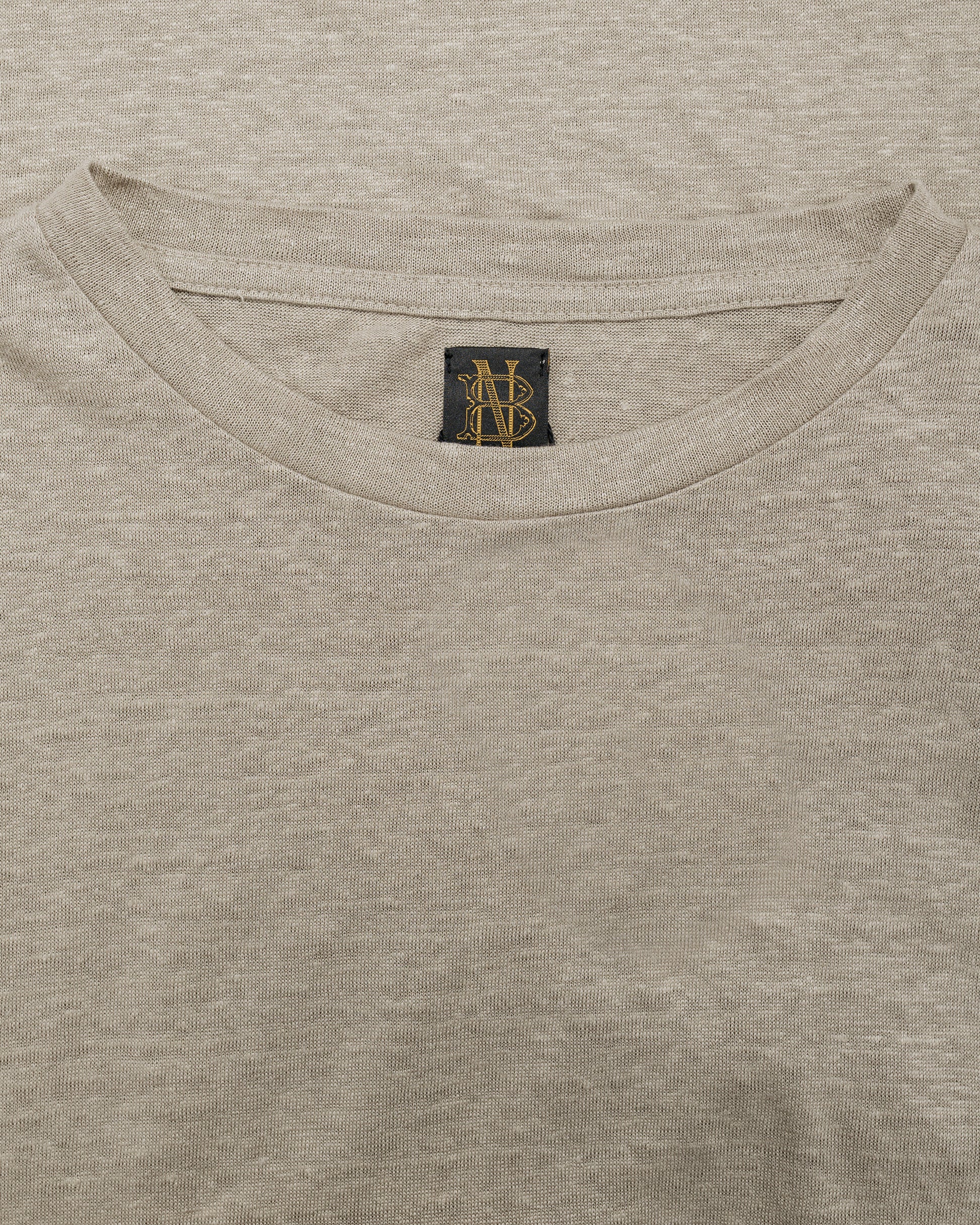 lost & found Batoner Batoner Normandy Linen T-Shirt Taupe