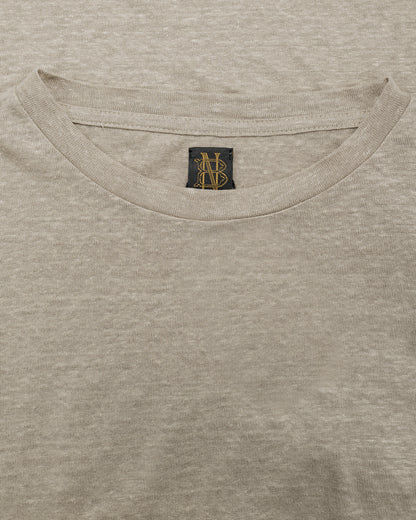 lost & found Batoner Batoner Normandy Linen T-Shirt Taupe