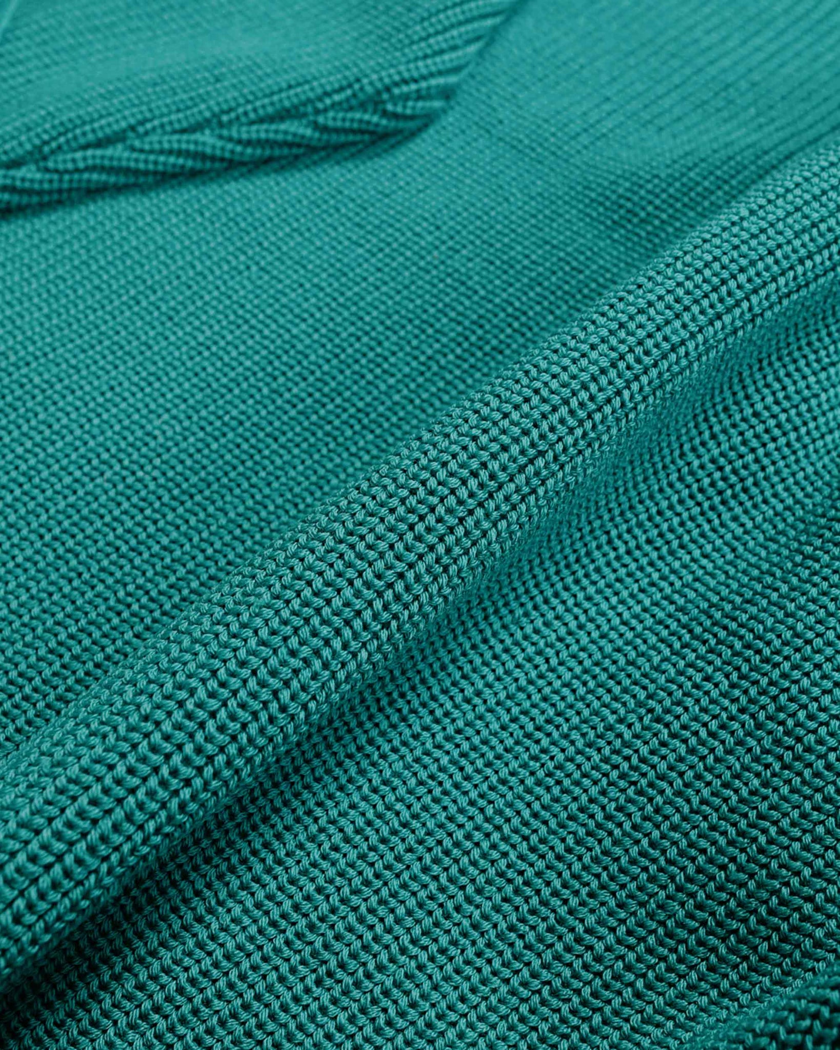 Batoner Signature 1B Cardigan Emerald Fabric