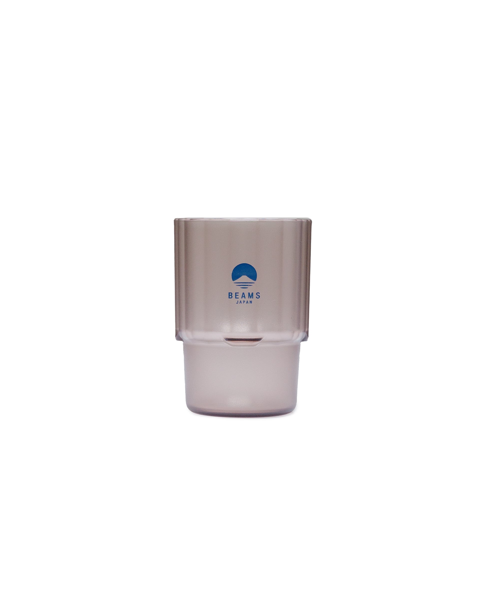 lost & found Beams Japan Beams Japan Stacking Cup Clear Brown/Navy Logo
